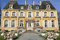 Château du Perron à Saint-Aubin-du-Perron l'orangerie salle mariage manche dj