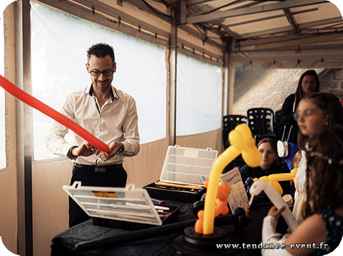 Animation Sculpture sur ballon pour enfant