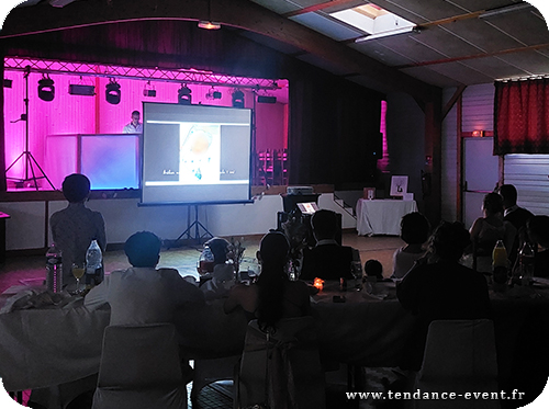 video projecteur diaporama film mariage vidéo projection dj manche
