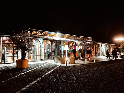 Ch&acirc;teau de la roque : Salle l'orangerie &agrave; Th&eacute;reval  : Salle de mariage r&eacute;ception  Manche
