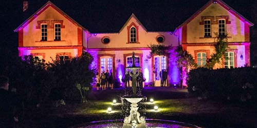 Château du Perron à Saint-Aubin-du-Perron l'orangerie salle mariage manche dj