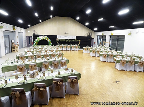 Salle des fêtes mariage Précorbin le virage